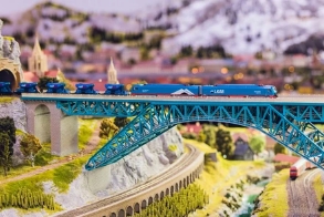 阿瓦提县桥梁模型